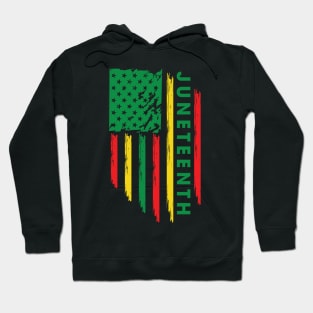 Juneteenth American Flag Hoodie